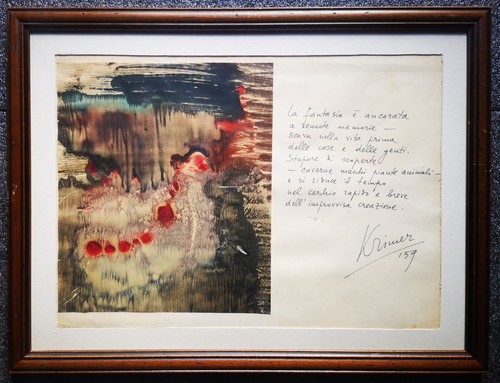 Quadro natura astratta krimer - natura,