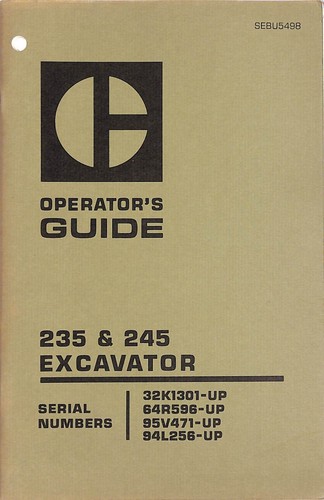 Caterpillar 235 245 - 235, e