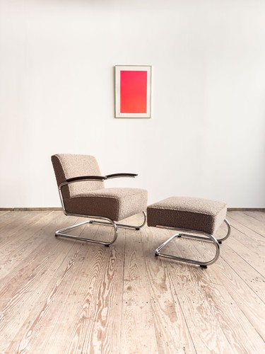 Poltrona lounge dondolo - dondolo, con