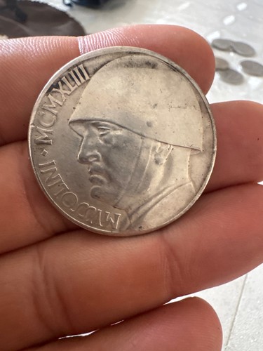 Moneta lire mussolini data - 20,