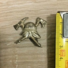 Fregio per Berretto Tedesco Vigili del Fuoco WW2 anni '40