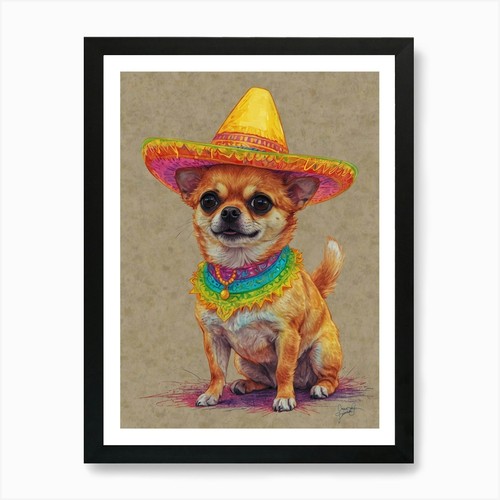 Chihuahua stampa artistica - stampa,