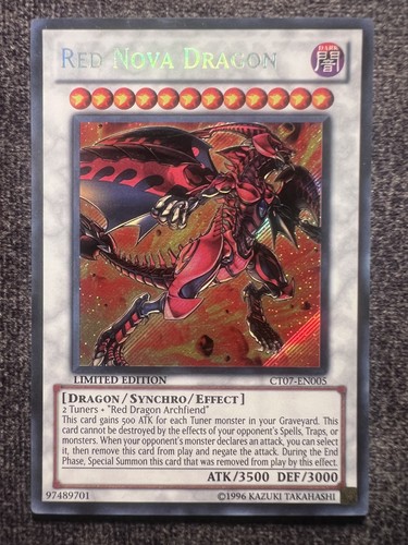 Yugioh drago nova - yugioh, rossa