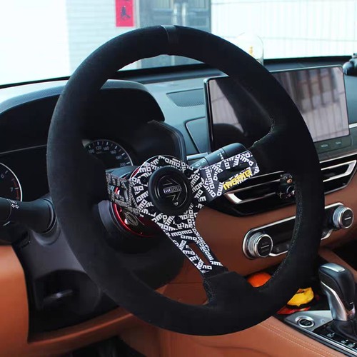 Volante sportivo momo black - momo,