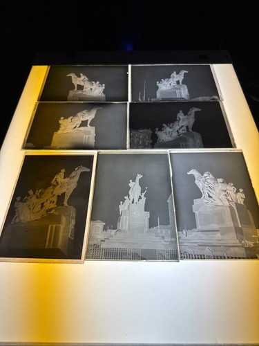 Lastre fotografiche vetro - lastre, in