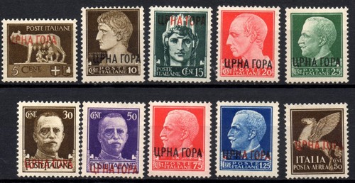 Italia occupazione montenegro - italia,