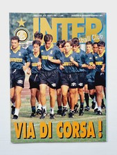 INTER FOOTBALL CLUB 8 AGOSTO 1995 ROBERTO CARLOS-JAVIER ZANETTI-PAUL INCE
