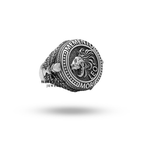 Memento mori leone teschio - memento,