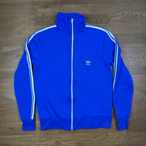 Giacca pista adidas blu - giacca,