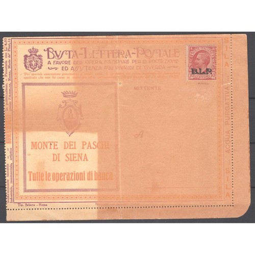 Regno 1921 10 centesimi - b.l.p,