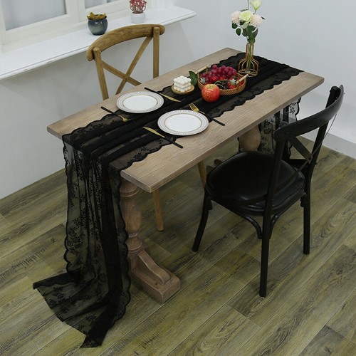 Runner tavolo x118 nero - 27"x118",