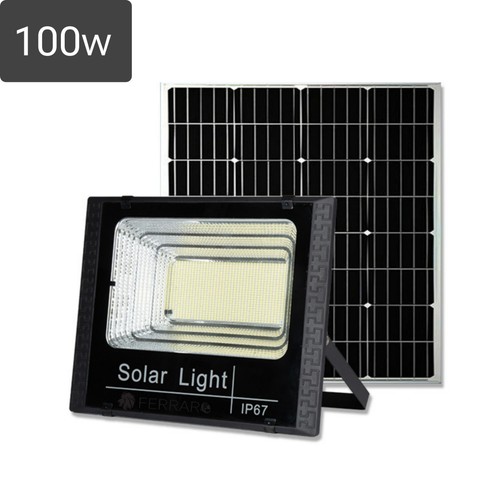 Faro solare 100w ip66 - solare, 100w,