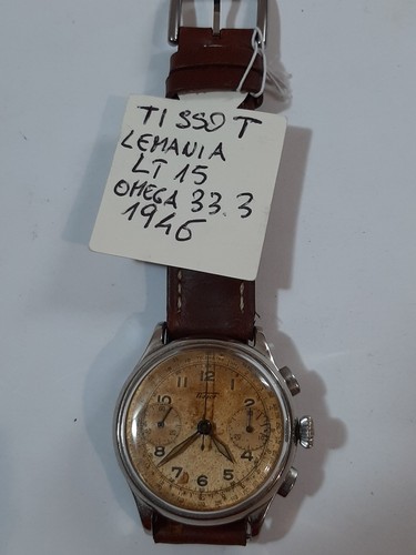 Crono tissot lemania tl - lemania,