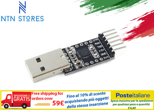 Cp2102 convertitore adattatore - cp2102,