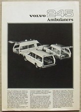 VOLVO 245 AMBULANZE depliant