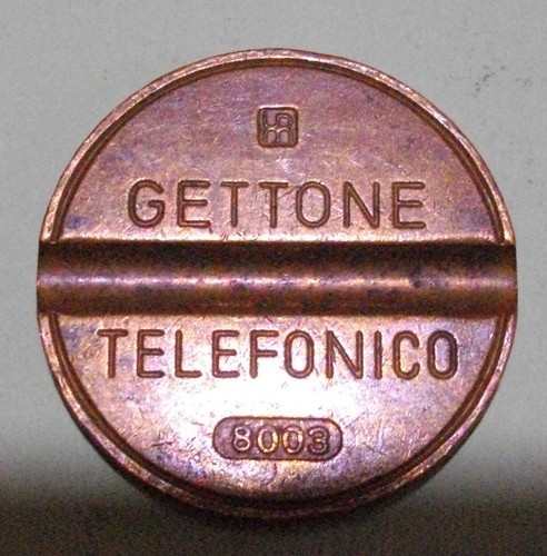 Gettone telefonico sip anno - gettone,