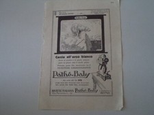 advertising Pubblicità 1926 PATHE' BABY