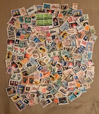 lotto francobolli misti, 200 pezzi