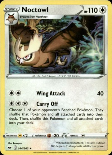 Noctowl rara - (swsh01-144),
