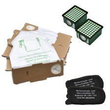 18 sacchetti in tessuto non tessuto + 2 filtri antiodore + 2 KAT adatti Vorwerk VK 130 131 131SC