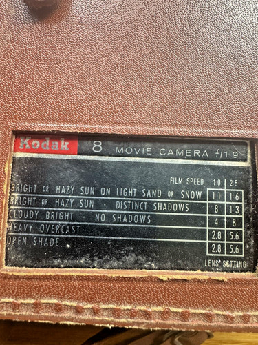 Kodak movie camera custodia - camera,