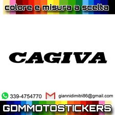 Adesivo logo CAGIVA misura e colore a scelta 