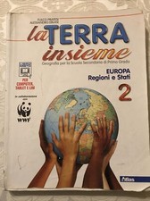 terra insieme 2 +lab. geografia sc.media pratesi/eblasi 9788826817460
