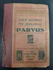 ALBUM ILLUSTRATO PER FRANCOBOLLI - PARVUS - con 380 francobolli mondiali