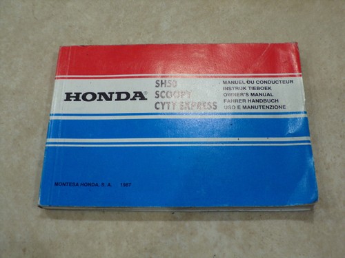 Honda scoopy manuale - scoopy,