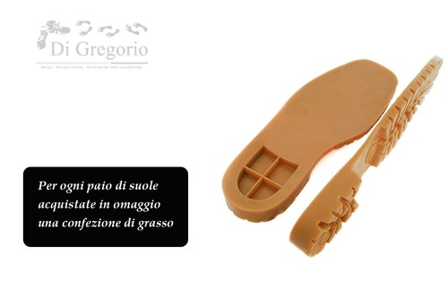 Suola gomma vibram carrarmato - suola,
