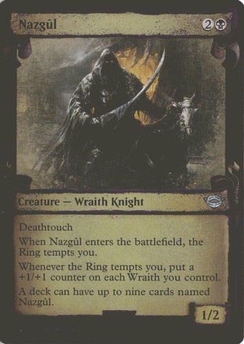 Mtg nazgul foil - nazgul, *foil*