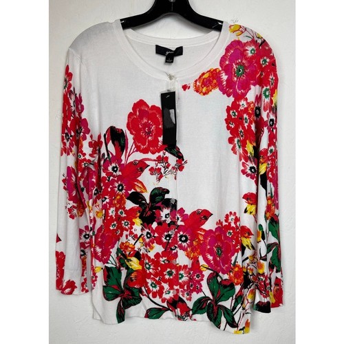 Cardigan donna gnw bianco - gnw,