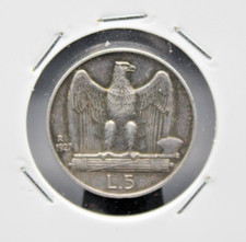 Moneta 1927 Italia Regno 5