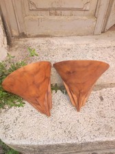 Coppia Applique In Terracotta Design Moderno