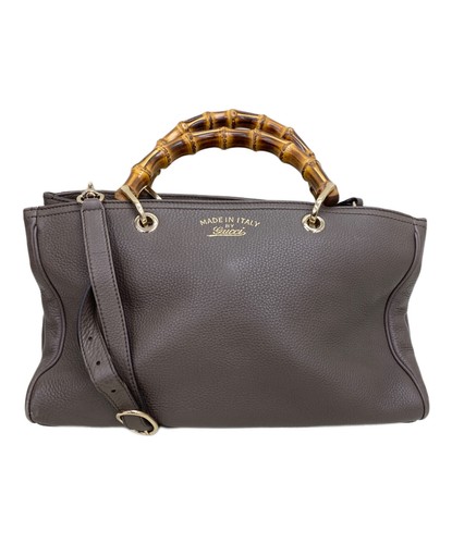 Gucci shopper bambù borsa