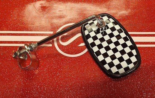Specchio corsa ovale a - da,