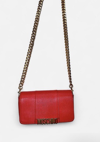 Moschino red small - small, crossbody