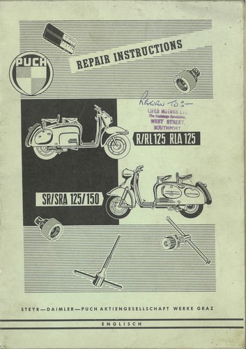 Manuale officina puch - manuale,