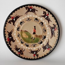 Piatto da parata in ceramica -