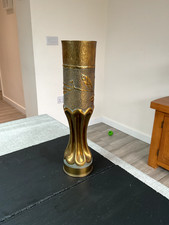 ww1 French trench art vase 
