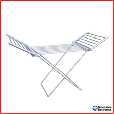 Stendino Riscaldato Elettrico Melchioni Family Bahamas Basso Consumo Biancheria
