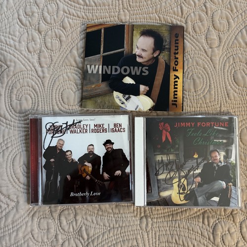 Jimmy fortune autographed - 3, cd