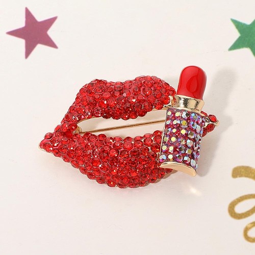 Set pezzi spilla - 3, rossetto