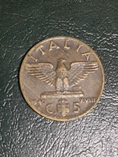 Moneta Italia - Regno - 5 Centesimi - 1940