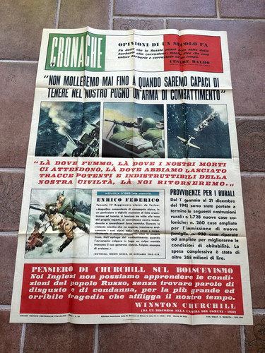 Vecchio manifesto 1943 non - 1943, "non