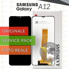 DISPLAY ORIGINALE SAMSUNG GALAXY A12 SM-A125 LCD SCHERMO TOUCH SCREEN VETRO
