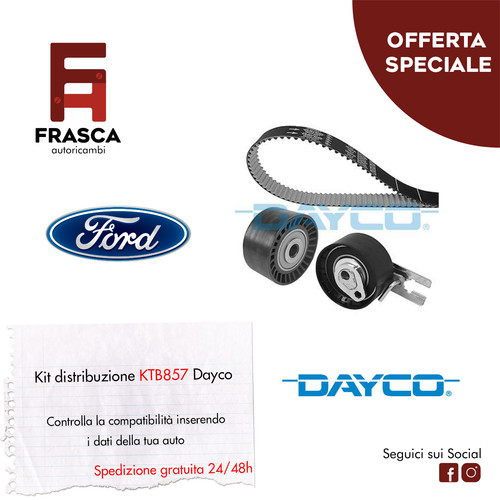 Kit distribuzione dayco - kit, ford