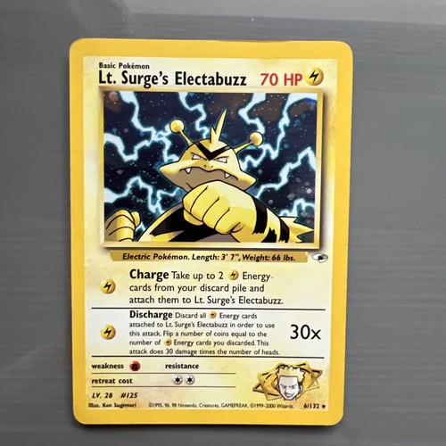 Surge electabuzz 6 132 - surge's,