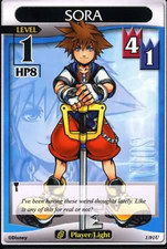 Sora Lvl 1 - Base Set (EN) - Kingdom Hearts TCG