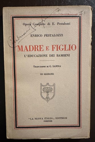 Enrico pestalozzi scritti - pestalozzi,